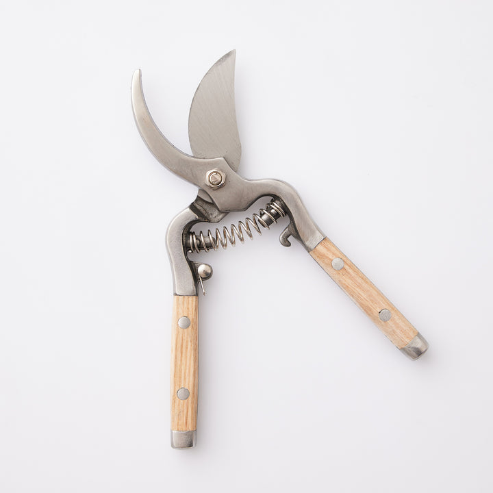 Secateurs Ash Wooden Handles Gardening Tool