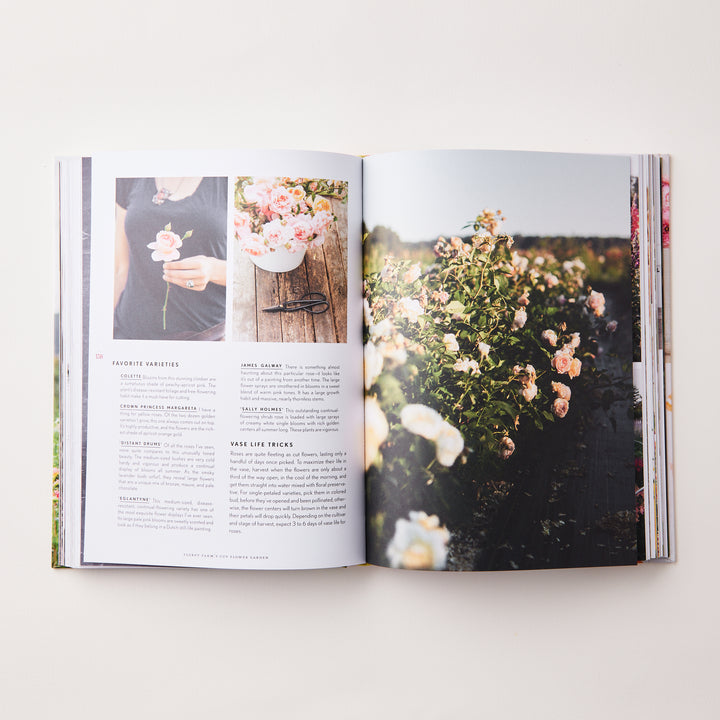 Floret Farm's Cut Flower Garden Book:  Grow, Harvest, and Arrange Stunning Seasonal Blooms by Erin Benzakein, Michele M. Waite