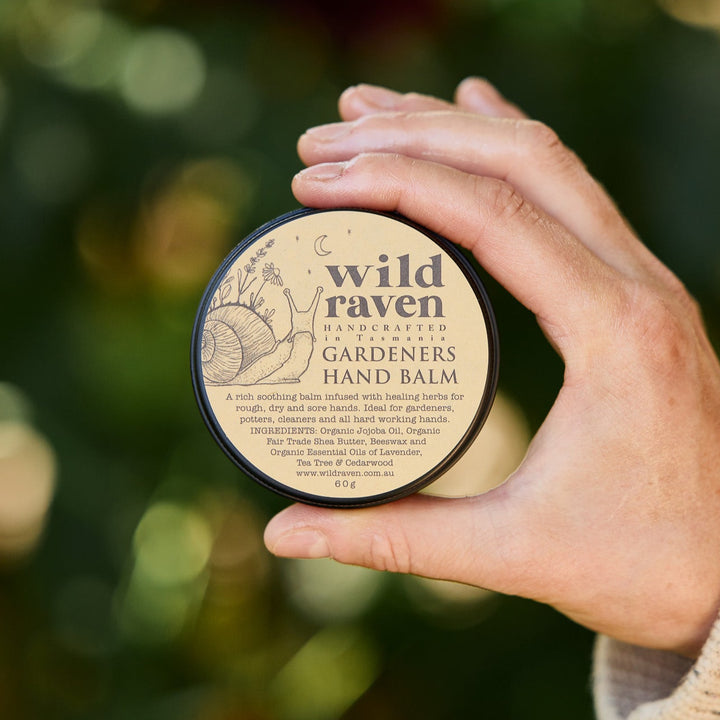 Gardeners Hand Balm By Wild Raven Tasmania