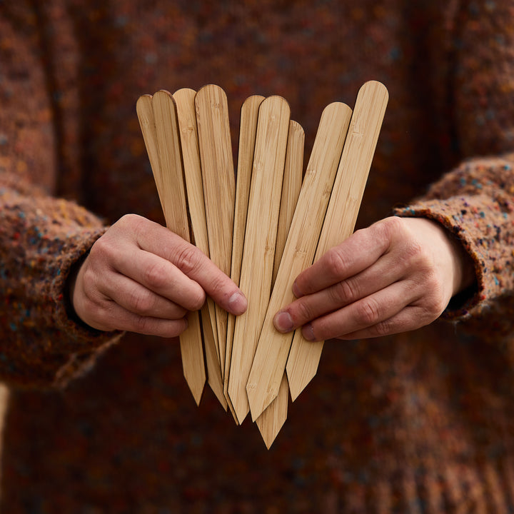 Bamboo Plant Labels Pack of 10