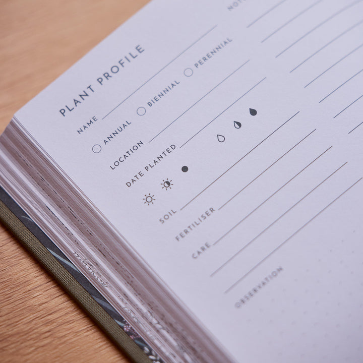 Typoflora Garden Planner