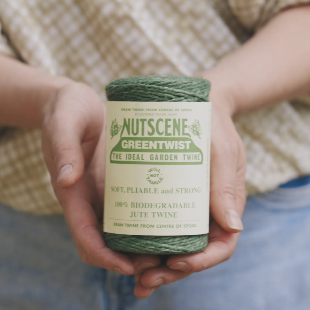 Nutscene Green Twist Garden Twine String 100% Biodegradable