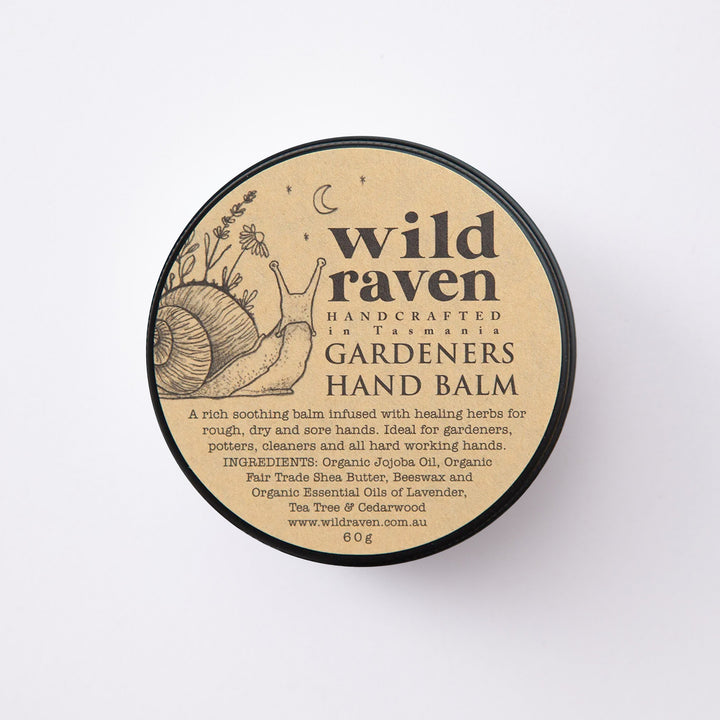 Gardeners Hand Balm By Wild Raven Tasmania