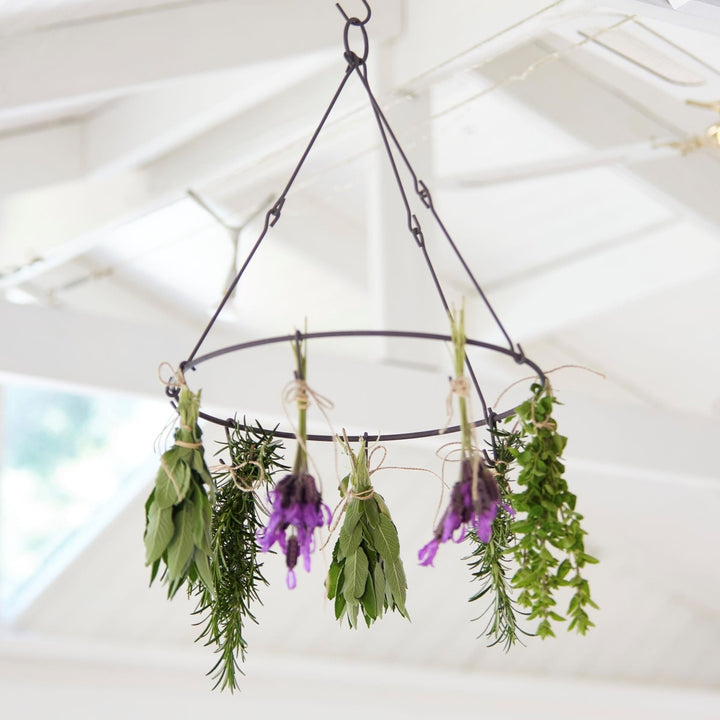 hanging herb and flower dryer