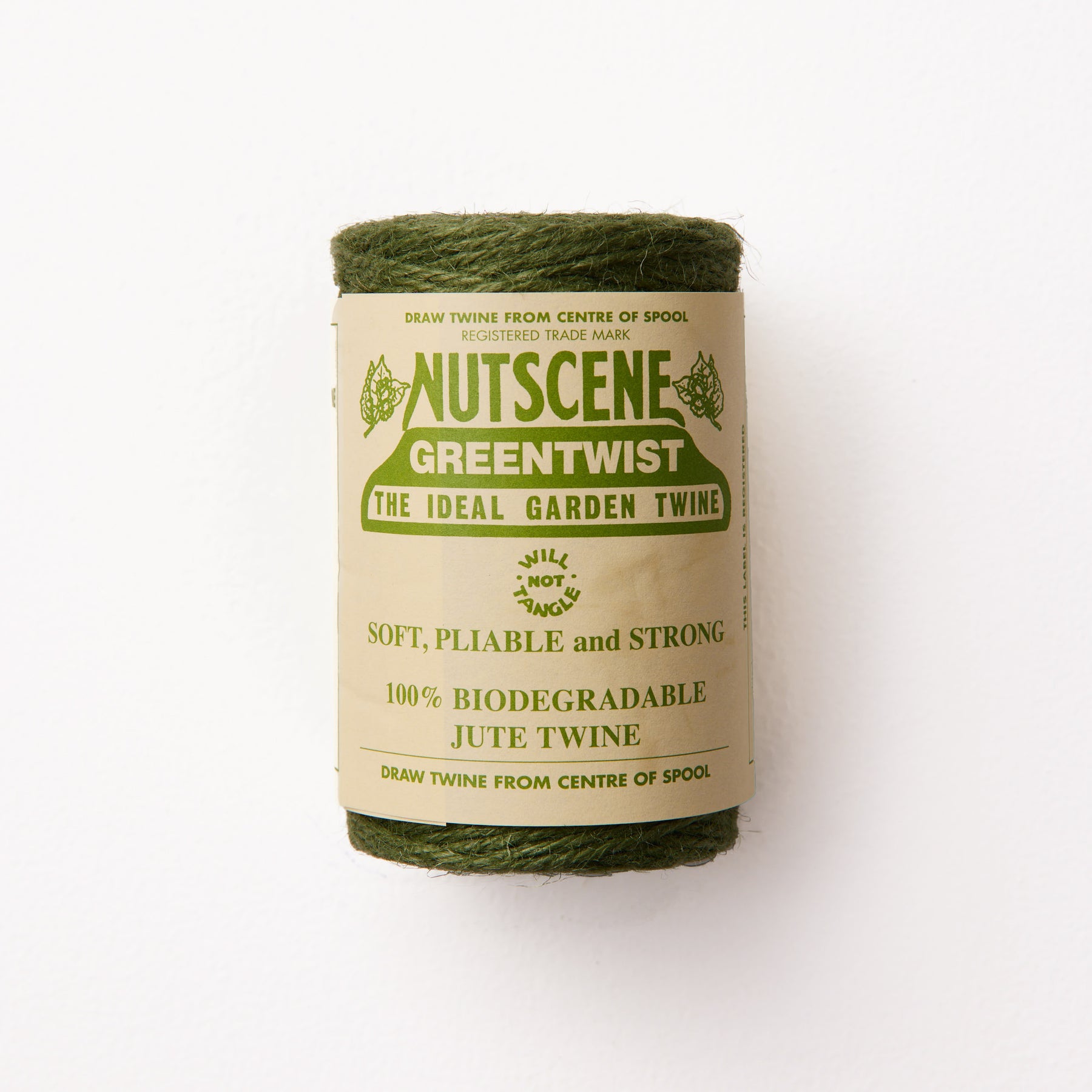 Nutscene Green Twist Garden Twine String 100 Biodegradable Veggie
